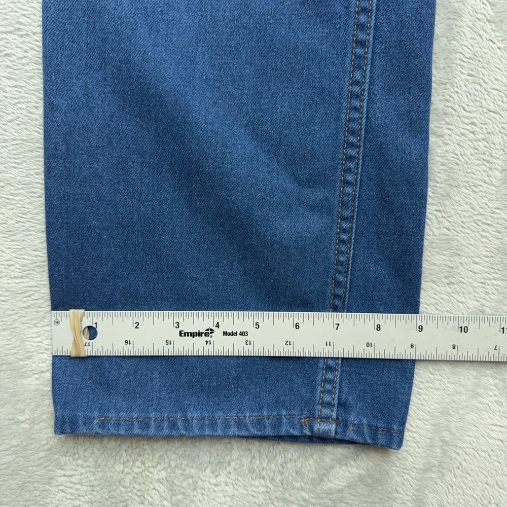 Levi's Jeans Mens 36x31 Orange Tab Skosh More Room Straight Leg Denim
